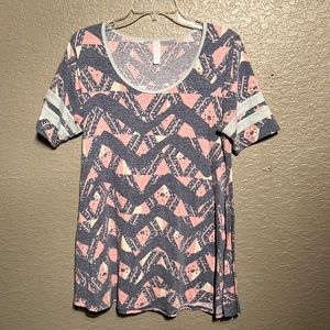 Retro-Style LuLaRoe Perfect T Size Small